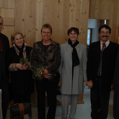Ehepaar Bauer, Brigitte Müller, Ehepaar Pemmer, P. Benno