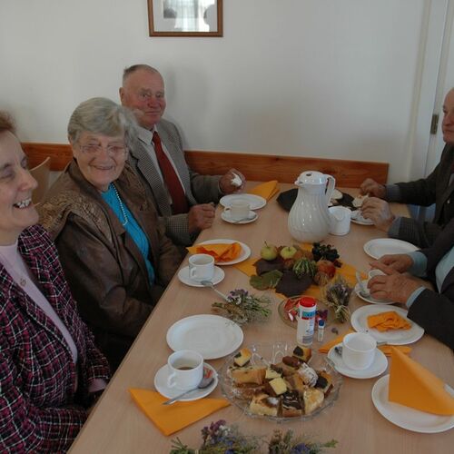 Brigitte Burger, NN, Gottfried und Ingeborg Fink