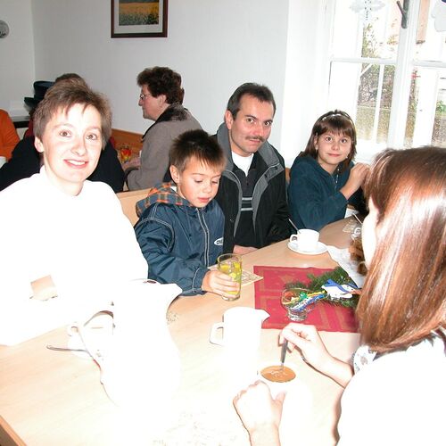Helga, Mario, Josef und Nicole Blauensteiner, Hedwig Söllner       