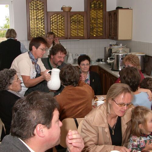 Brigitte Müller, Franz Zinner, Elfriede Strasshofer, Kurt, Martina und Marlene Fleischhacker         