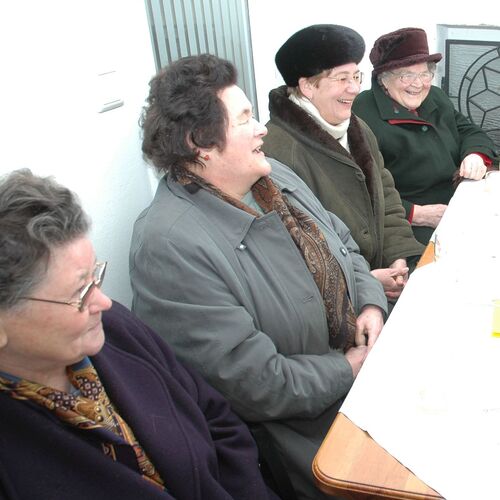 Hedwig Preis, Erika Rupp, Helga Kundt, Katharina Huber