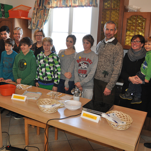 Jakob Böhm, Alexander Kamptner, Daniel Artner, Brigitte Müller, Krispin Hintenberger, Philomena Zinner, Lukas Koller, Maria Kuchar, Benjamin Hofstätter, P. Maurus, Theresa Gruber, Michael und Benedikt Aufreiter