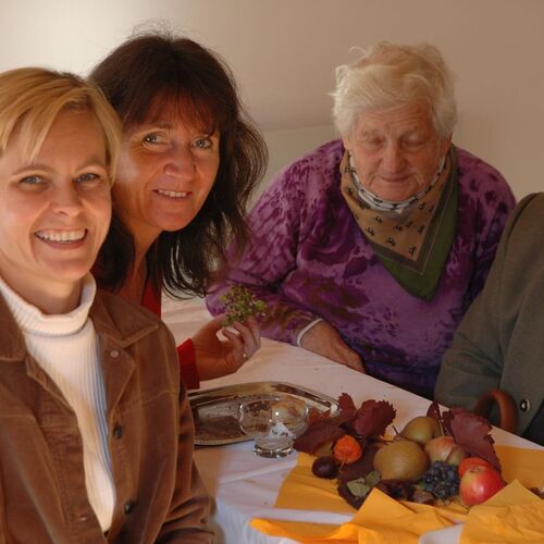 Martina Fischer, Lea Kuchar, Gertraud und Heinrich Kuchar