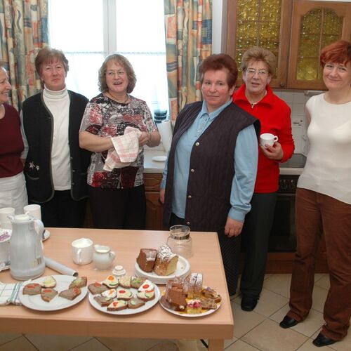 Annemarie Kemptner, Anna Reiter, Sigrid Zauner, Maria 'Käthe' Mayrhofer, Helga Kundt, Gertraud Mayer