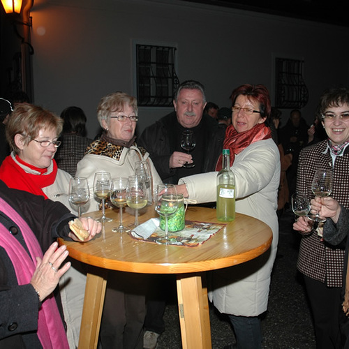Leopoldine Burger, Grete Beranek, Renate und Herbert Burger, Helene Reiter, Astrid Wagensonner, Gertrude Aufreiter