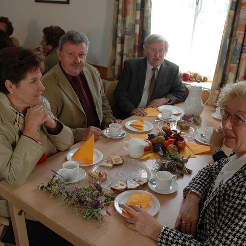 Christine Schober, Herbert und Leopold Burger, Renate Burger
