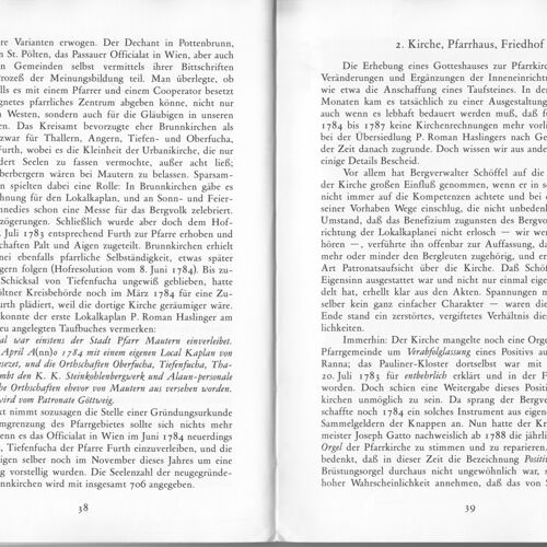 200 Jahre Pfarre Brunnkirchen