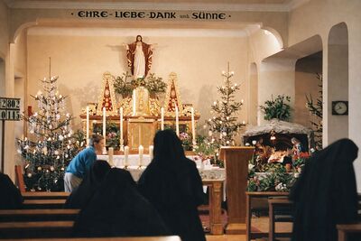 Weihnachten/Bild mit KI geschärft