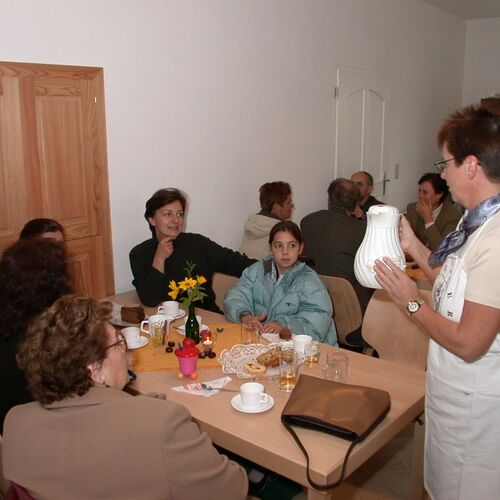 Elfriede Brandl, Ilse Maier, ? Maier, Brigitte Müller          