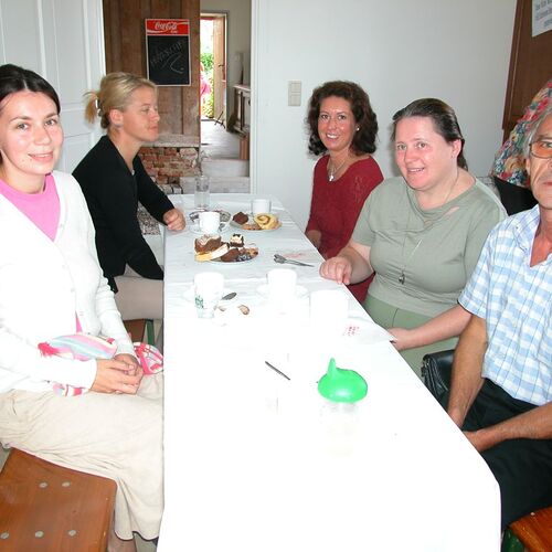 Bojana Kuchar, ? Haasler, Erwin und Maria Bernhard, Sylvia Haasler          