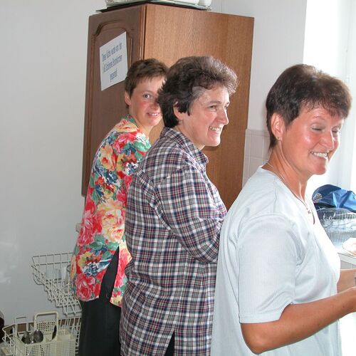 Rosa Wimmer, Elisabeth Kuchar, Helga Blauensteiner          