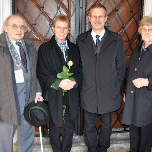 Dr. Gerhard Wenda, Brigitte u. Thomas Müller, Walfriede Wegscheider