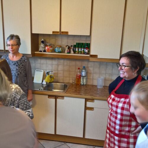 Vorbereitung mit Fr. Philomena Zinner