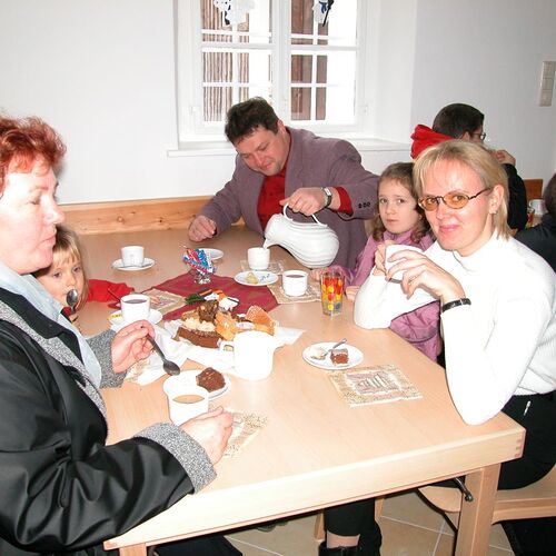 Irene Kaiblinger, Marlene, Martina, Verena und Kurt Fleischhacker          