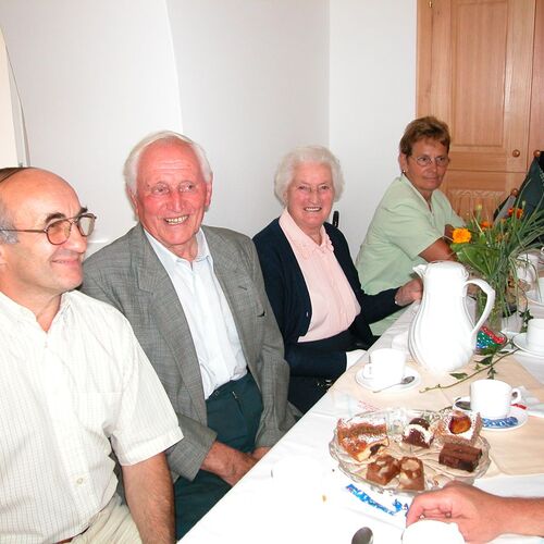 Erhard Gründl, Ernst und Josefa Gusenbauer, Herta Gründl          