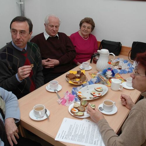 Gertraud Rethaller, Franz Klein, Anton und Gertrud Lackinger, Gertraud Raffel
